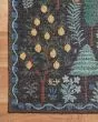 Menagerie MEN-02 Black Area Rug