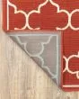 Meridian 1295r Red/Ivory Area Rug