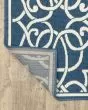 Meridian 2205b Navy/Ivory Area Rug