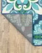 Meridian 2206b Blue/Green Area Rug