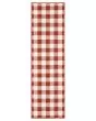 Meridian 2598r Red/Ivory Area Rug