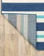 Meridian 5701b Blue/Ivory Area Rug
