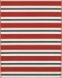 Meridian 5701r Red/Blue Area Rug