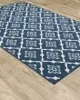 Meridian 5703b Navy/Ivory Area Rug
