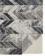 Micah 3048F Black/Gray/Silver Rug