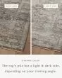 Millie MIE-03 Charcoal/Dove Area Rug