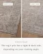 Millie MIE-04 Brick/Fog Area Rug