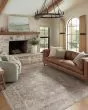 Millie MIE-04 Brick/Fog Area Rug