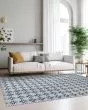 Marlo MO1 Navy Area Rug