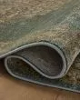 Mona MOA-04 Aqua/Wheat Area Rug