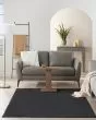 Nourison Essentials NRE01 Black Area Rug