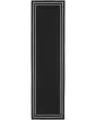 Nourison Essentials NRE02 Black Ivory Rug