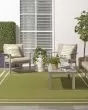 Nourison Essentials NRE02 Green Ivory Rug