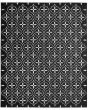 Nourison Essentials NRE04 Black Ivory Rug