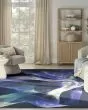 Nourison Washables NWB16 Blue Rug