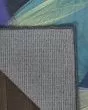 Nourison Washables NWB16 Blue Rug