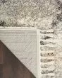 Oslo Shag OSL01 Ivory/Grey Area Rug