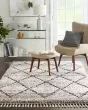 Oslo Shag OSL01 Silver Grey Area Rug