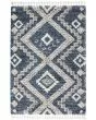 Oslo Shag OSL02 Denim Blue Area Rug