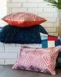 P0045 Navy 22"x22" Pillow