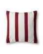 P0507 Red/Ivory 22"x22" Pillow