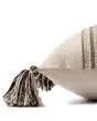 P0929 Natural/Charcoal 18"x18" Pillow