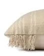 P0933 Beige/Orange 22"x22" Pillow