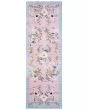 Palais PAL-03 Rose/Sky Area Rug