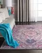 Passion PSN20 Light Grey/Pink Area Rug