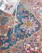 Passion PSN20 Teal Multicolor Area Rug