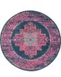 Passion PSN03 Blue Area Rug