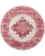 Passion PSN03 Ivory/Fuchsia Area Rug
