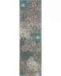 Passion PSN17 Charcoal/Blue Area Rug