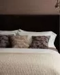 PCJ0008 Beige/Mocha 18"x18" Pillow