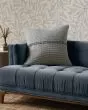 PCJ0018 Blue/Natural 22"x22" Pillow