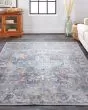 Percy 39AFF Blue/Gray/Orange Rug