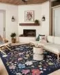 Perennial PRN-02 Black Area Rug