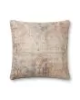 PLL0011 Beige/Multi 22"x22" Pillow