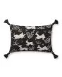 PLL0027 Black/Ivory 13"x21" Pillow
