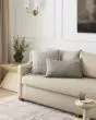 PLL0033 Ivory/Beige 22"x22" Pillow