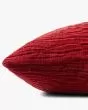 PLL0097 Red 22" x 22" Pillow