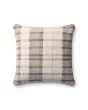 PLL0156 Brown/Multi 20"x20" Pillow
