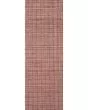 Polly POL-03 Berry/Natural Area Rug