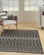Positano POS02 Black Area Rug