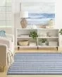 Positano POS03 Navy Ivory Area Rug