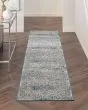 Quarry QUA11 Ivory Blue Area Rug