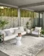 Rainier RAI-01 Ivory/Grey Area Rug