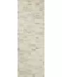 Rocky ROC-01 Ivory/Silver Area Rug
