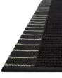 Sadie SAD-01 Black 2'3"x3'9" Area Rug