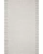 Sadie SAD-01 White 2'3"x3'9" Area Rug